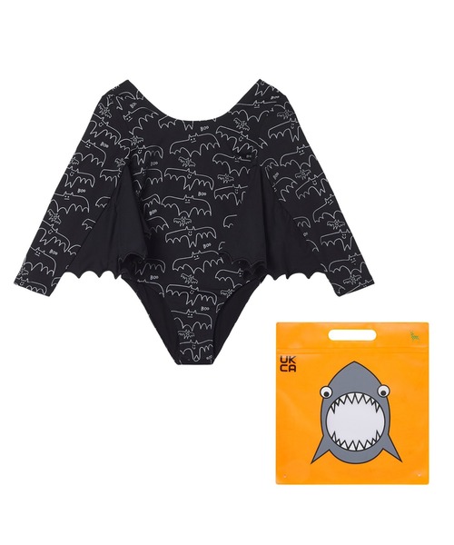 STELLA McCARTNEY（ステラマッカートニー）の「STELLA McCARTNEY (ステラマッカートニー) Kids & Junior ハロウィンボディスーツ（サロペット/オーバーオール・キッズ・ブラック・4Y/8Y/6Y/12Y/10Y/3Y/16Y）」の4枚目の写真