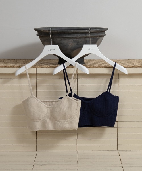 トップス Eaphi lacework ami knit bustier eaphi 新品lacework ami knit bustier - メルカリ