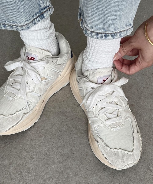 Futier land（フューティアランド）の「厚手リブソックス（ソックス/靴下・レディース・グレー/ホワイト/ブラック・FREE）」の10枚目の写真