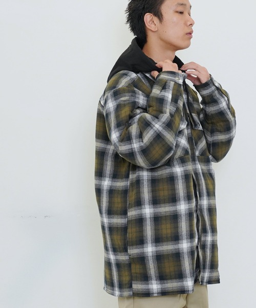 セール】Dickies / ディッキーズ HOODED FLANNEL SHIRT JACK W