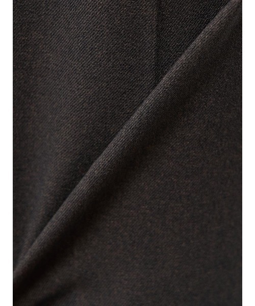 Perfect Suit FActory（パーフェクトスーツファクトリー）の「【お仕事OK】美単テーパードパンツ　ウーリッシュ　ブラック/ライトグレー/チャコールグレー/グリーン（スラックス・レディース・チャコールグレー/ライトグレー/ブラック/グリーン・M/S/L/SS）」の8枚目の写真