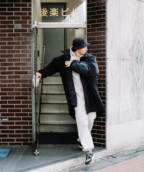 FREAK'S STORE（フリークスストア）の「限定展開 ビッグシルエット プリマロフト モンスターパーカー / 中綿ミリタリージャケット（ダウンジャケット/コート・メンズ・ベージュ/チャコールグレー/オリーブ/ブラック・LARGE/MEDIUM/SMALL）」の20枚目の写真