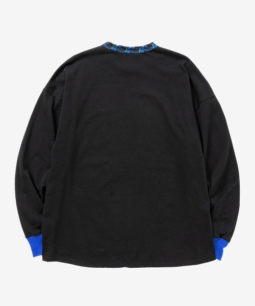 rehacer(レアセル)の「rehacer : Botanical Joint L/S CS / ボタニカル ジョイントロングスリーブカットソー(Tシャツ/カットソー・メンズ・ブラック/ホワイト・SMALL/MEDIUM/LARGE/X-LARGE)」の13枚目の写真