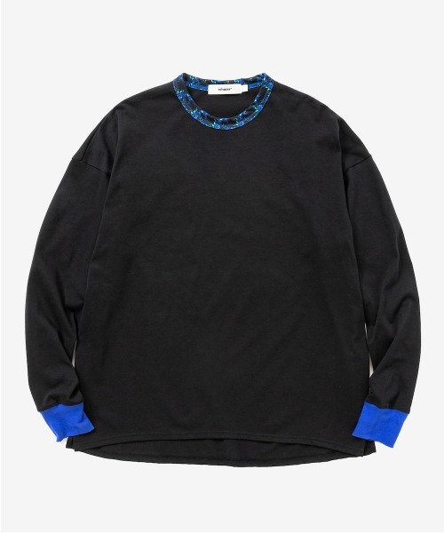 rehacer(レアセル)の「rehacer : Botanical Joint L/S CS / ボタニカル ジョイントロングスリーブカットソー(Tシャツ/カットソー・メンズ・ブラック/ホワイト・SMALL/MEDIUM/LARGE/X-LARGE)」の10枚目の写真