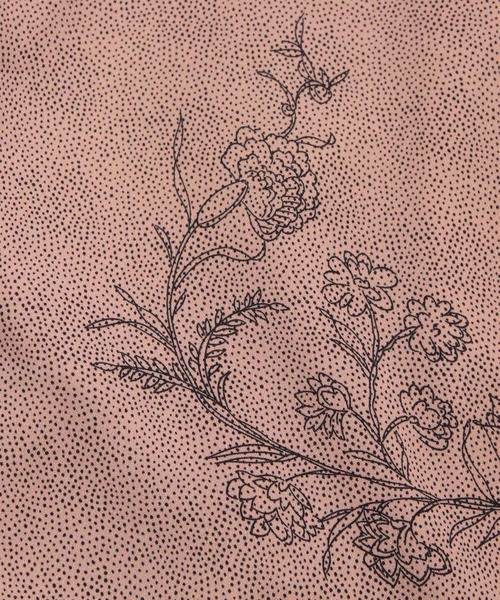 mysty woman（ミスティウーマン）の「デコルテドットフラワーワンピース　976878（ワンピース・レディース・オフホワイト/ブラック/ピンク・FREE）」の19枚目の写真