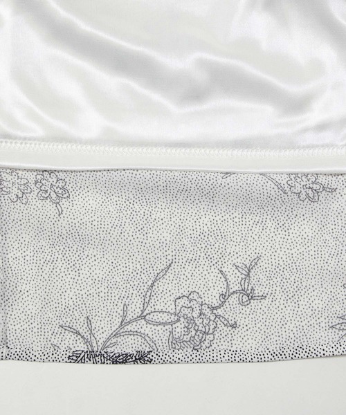 mysty woman（ミスティウーマン）の「デコルテドットフラワーワンピース　976878（ワンピース・レディース・オフホワイト/ブラック/ピンク・FREE）」の20枚目の写真