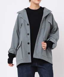 RNA-N | J2073 ソフトツイストコットンミリタリージャケット(ミリタリージャケット)