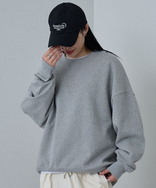 COLONY 2139(コロニートゥーワンスリーナイン)の「裏毛スウェットプルオーバー(スウェット・メンズ・ネイビー/グレー/ブラウン/オフホワイト・SMALL/LARGE/MEDIUM)」の3枚目の写真