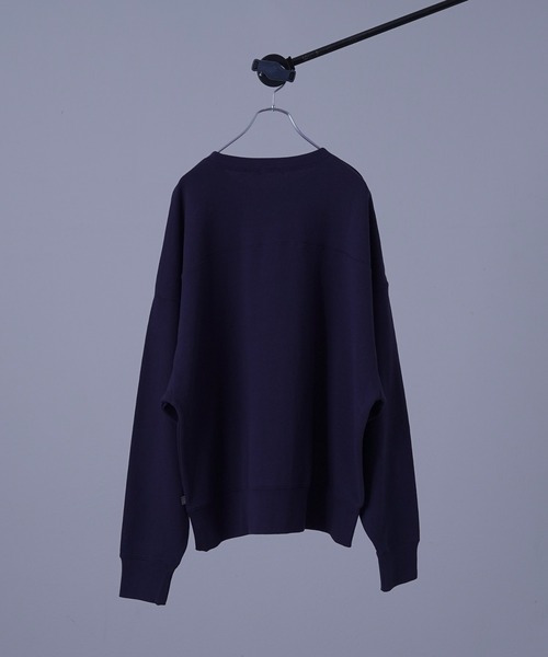 COLONY 2139(コロニートゥーワンスリーナイン)の「裏毛スウェットプルオーバー(スウェット・メンズ・ネイビー/グレー/ブラウン/オフホワイト・SMALL/LARGE/MEDIUM)」の11枚目の写真