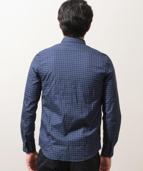 BEAUTY&YOUTH UNITED ARROWS（ビューティーアンドユースユナイテッドアローズ）の「【WEB限定】by ∴ オックスフォード ギンガムチェックシャツ◆（シャツ/ブラウス・メンズ・オフホワイト/ネイビー/レッド・LARGE/SMALL/MEDIUM）」の11枚目の写真