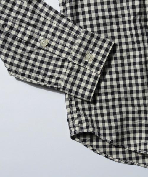 BEAUTY&YOUTH UNITED ARROWS（ビューティーアンドユースユナイテッドアローズ）の「【WEB限定】by ∴ オックスフォード ギンガムチェックシャツ◆（シャツ/ブラウス・メンズ・オフホワイト/ネイビー/レッド・LARGE/SMALL/MEDIUM）」の9枚目の写真