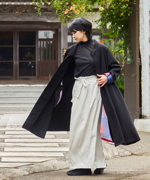 カヤ（カヤ）の「【カヤ】彩り とっくりトップス（Tシャツ/カットソー・レディース・イエロー/グリーン/ホワイト/スミクロ/ピンク/ブルー/オレンジ/ライトパープル・FREE）」の11枚目の写真