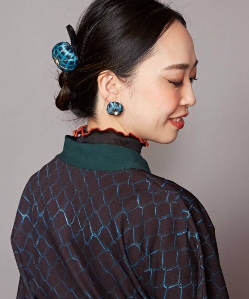 カヤ（カヤ）の「【カヤ】彩り とっくりトップス（Tシャツ/カットソー・レディース・イエロー/グリーン/ホワイト/スミクロ/ピンク/ブルー/オレンジ/ライトパープル・FREE）」の17枚目の写真