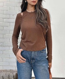 esutoreja | ロングスリーブレイヤードトップス(Tシャツ/カットソー)