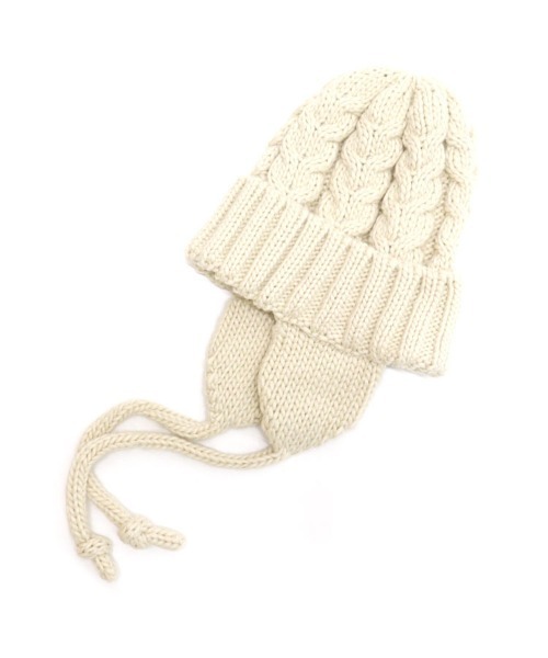 DONOBAN（ドノバン）の「ガイドワッチ（ニットキャップ/ビーニー・レディース・グレー/ホワイト/ブラック・F）」の13枚目の写真