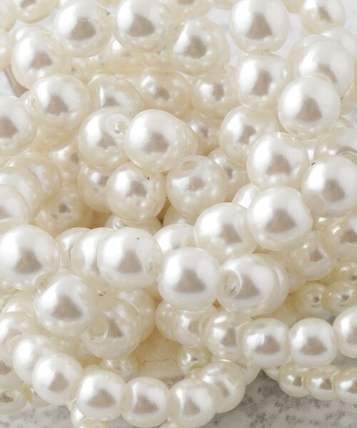 SHOO・LA・RUE（シューラルー）の「◆【セレモニー】フェイクパールフラワーコサージュブローチ（ブローチ/コサージュ・レディース・アイボリー/アイボリー系・00）」の6枚目の写真