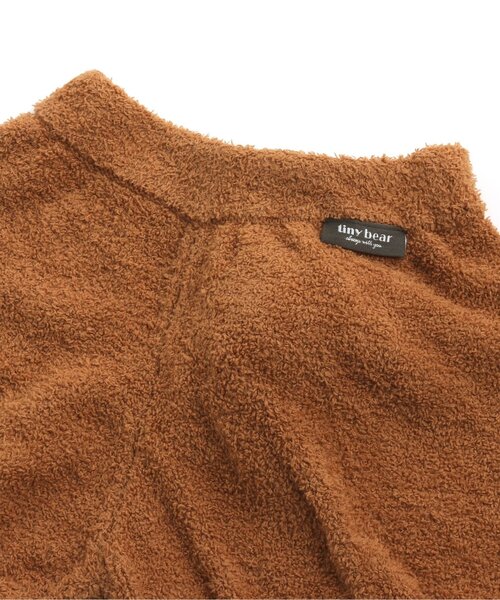 apres les cours（アプレレクール）の「tiny bear もこもこショートパンツ（その他パンツ・キッズ・アイボリー/ブラウン・80/90/100/110/120）」の14枚目の写真