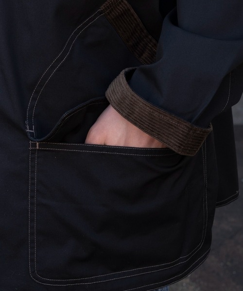 BEVERLY HILLS POLO CLUB（ビバリーヒルズポロクラブ）の「【BEVERLY HILLS POLO CLUB】ハンティングジャケット 3487-8340（その他アウター・メンズ・ブラック/キャメル/カーキ・M）」の10枚目の写真