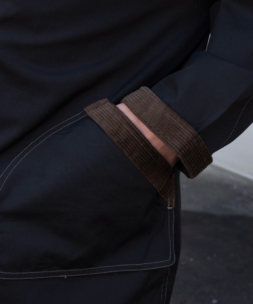 BEVERLY HILLS POLO CLUB（ビバリーヒルズポロクラブ）の「【BEVERLY HILLS POLO CLUB】ハンティングジャケット 3487-8340（その他アウター・メンズ・ブラック/キャメル/カーキ・M）」の11枚目の写真