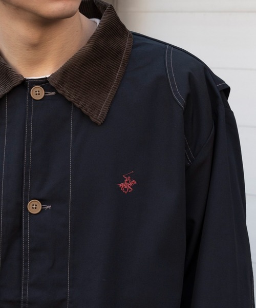 BEVERLY HILLS POLO CLUB（ビバリーヒルズポロクラブ）の「【BEVERLY HILLS POLO CLUB】ハンティングジャケット 3487-8340（その他アウター・メンズ・ブラック/キャメル/カーキ・M）」の9枚目の写真