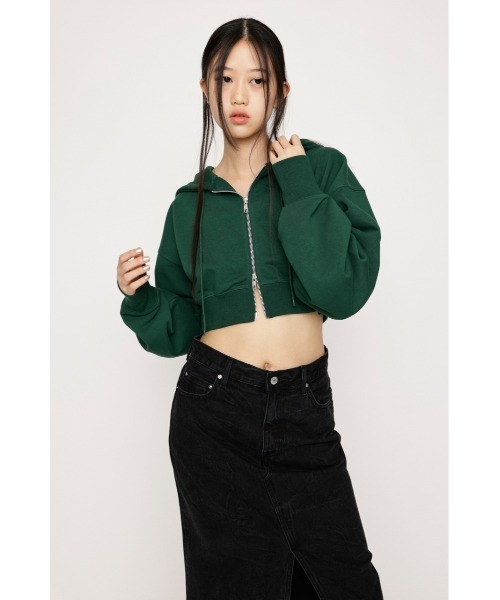 SLY（スライ）の「LOGO CROPPED HOODIE ロゴ クロップド