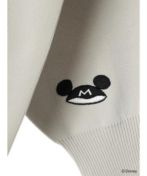 Disney（ディズニー）の「Disney100 / ミッキーマウス・クラブ パッチワークカーディガン（カーディガン/ボレロ・レディース・ライトグレー/キャメル・FREE）」の15枚目の写真