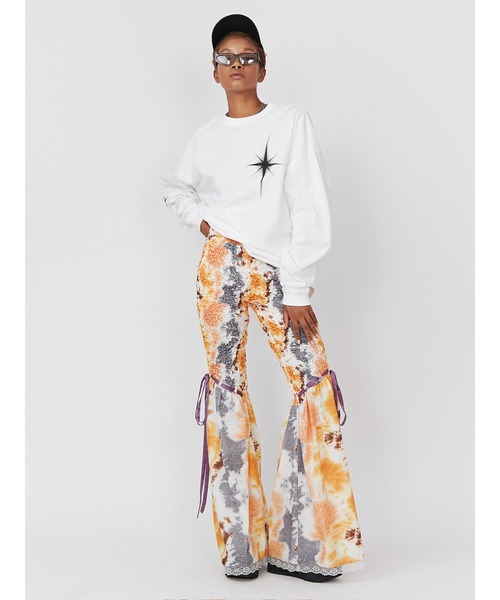 PAMEO POSE（パメオポーズ）の「Shiny House Long Sleeve T（Tシャツ/カットソー・レディース・ブラック/ベージュ/ホワイト・FREE）」の4枚目の写真