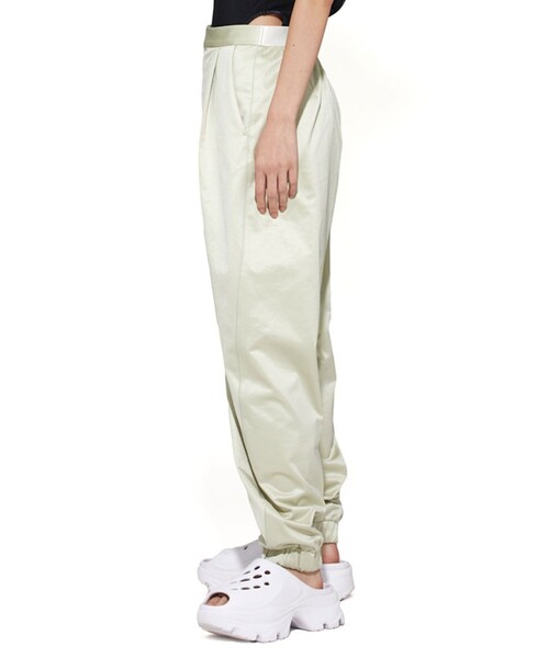 新品Things that Matter ナイロン&スウェットパンツ ベージュ THINGS THAT MATTER（シングス ザット マター）の「NYLON