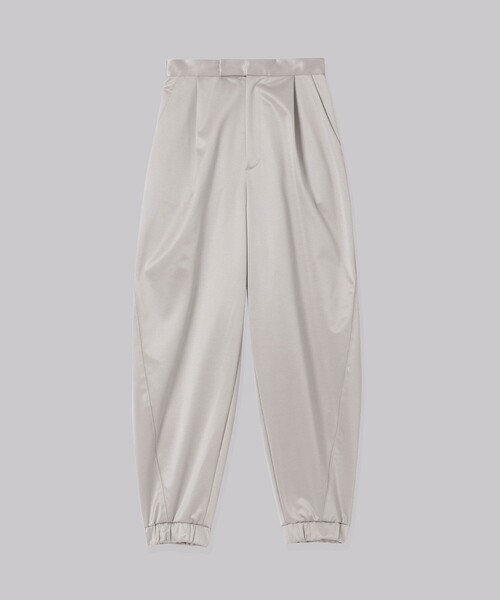 THINGS THAT MATTER（シングス ザット マター）の「【THINGS THAT MATTER/(シングス ザット マター)】NEW SATIN JERSEY JOG PANTS/NEWサテンジャージージョグパンツ（その他パンツ・レディース・ライトグレー/ブラック/ベージュ・1/2）」の15枚目の写真