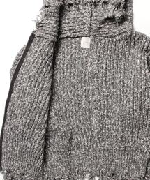 AMAIL（アマイル）の「Mix bulky hood knit（ニット/セーター）」 - WEAR