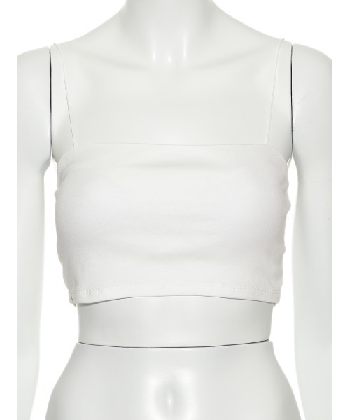 SNIDEL（スナイデル）の「カップインナーキャミ（キャミソール・レディース・ホワイト/ブラック/ベージュ・FREE）」の5枚目の写真