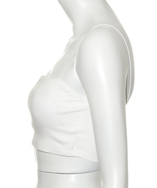 SNIDEL（スナイデル）の「カップインナーキャミ（キャミソール・レディース・ホワイト/ブラック/ベージュ・FREE）」の7枚目の写真