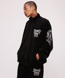AVIREX | 《AVIREX × XLARGE》 VELOR STAND ZIP ”LION” / ベロア スタンドジップ ”ライオン”(ジャージ)