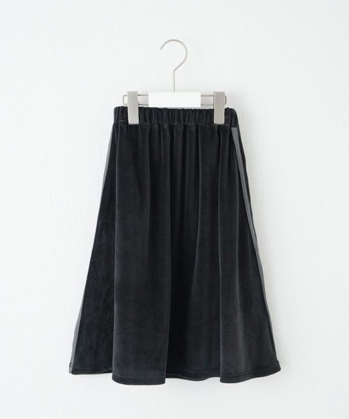 CIAOPANIC TYPY(チャオパニックティピー)の「【WEB限定】【KIDS】ベロアサイドライントラックスカート(スカート・キッズ・ネイビー/ブラック・XL/XXL/M/L/S)」の13枚目の写真