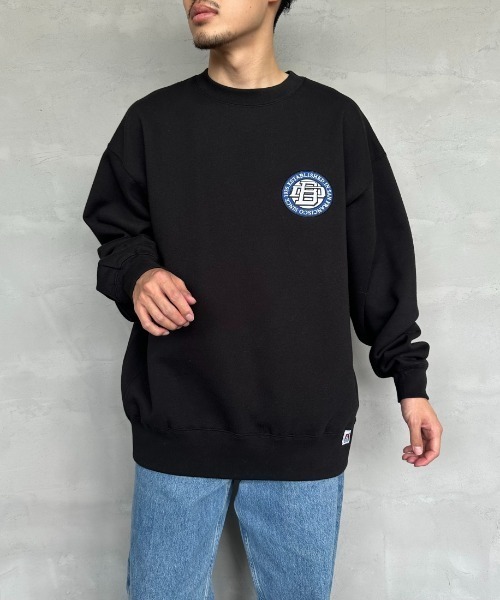 BEN DAVIS（ベンデイビス）の「[BEN DAVIS/ベンデイビス] バックワッペンロゴ クルーネックスウェット（スウェット・レディース・カーキ/ブラック/オートミール・XL/M/L）」の21枚目の写真