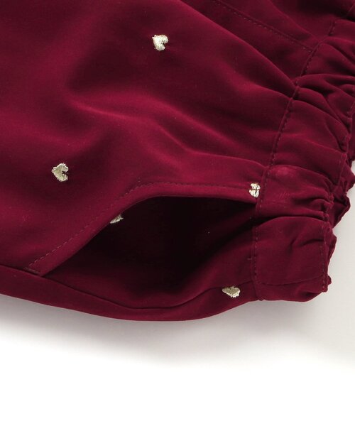 apres les cours（アプレレクール）の「【セットアップ可】ハート刺繍スカラップショートパンツ（その他パンツ・キッズ・ネイビー/レッド・130/120/90/80/100/110/140）」の14枚目の写真