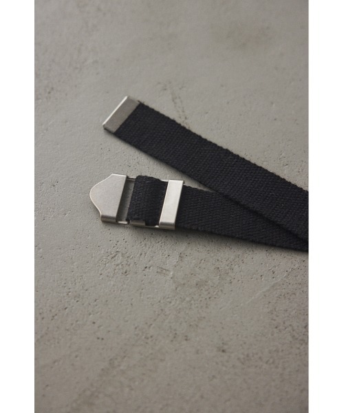 BLACK BY MOUSSY（ブラックバイマウジー）の「tape belt(テープベルト）（ベルト・レディース・ベージュ/ブラック/オフホワイト・FREE）」の10枚目の写真