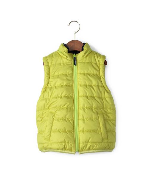 green label relaxing（グリーンレーベルリラクシング）の「【KIDS】ナカワタボアブルゾン リバーシブル/ソリッド（ブルゾン・キッズ・ライム/ピンク/その他3/その他2・115cm/125cm/135cm/105cm/95cm）」の10枚目の写真