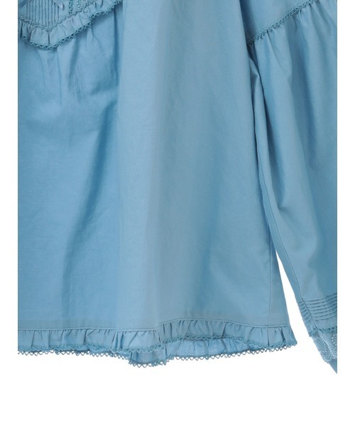 ハートレース使いブラウス/ピンクハウス PINK HOUSE（ピンクハウス）の「ハートレース使いブラウス