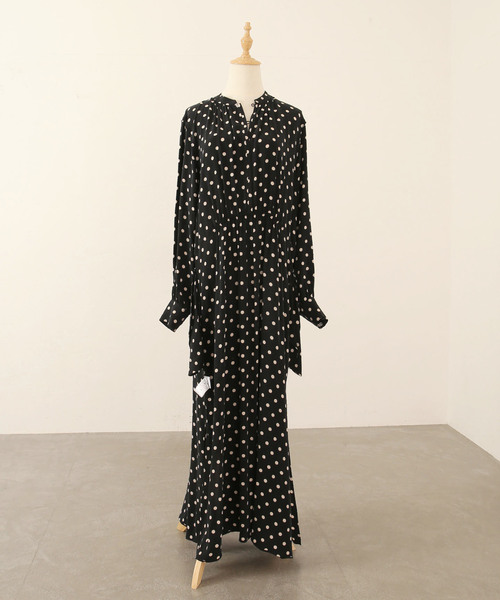 セール】ドット スタンドワンピース（ワンピース）｜JOURNAL STANDARD
