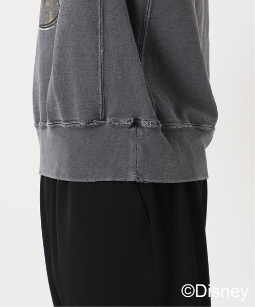 セール】【REMI RELIEF / レミレリーフ】別注 HARD SP加工裏毛クルー