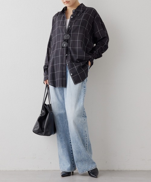 ウィムガゼット　シアーダブルジャケット　whim gazette Tシャツ Whim Gazette(ウィム ガゼット)のシアーダブルジャケット通販