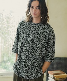 CASPER JOHN | Various big T-shirts -leopard- / バリアスビッグTシャツ -レオパード-(Tシャツ/カットソー)