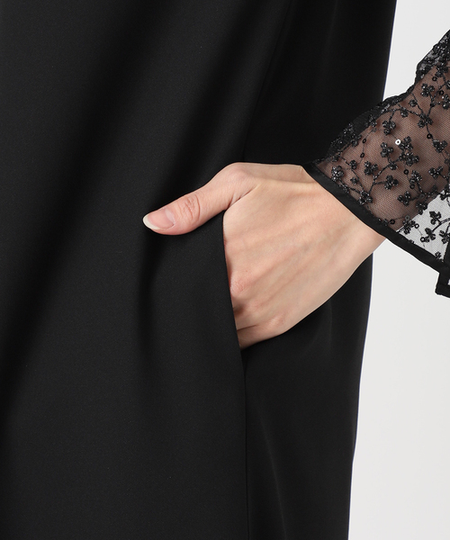 SLOBE IENA（スローブイエナ）の「habiスパンコールレース