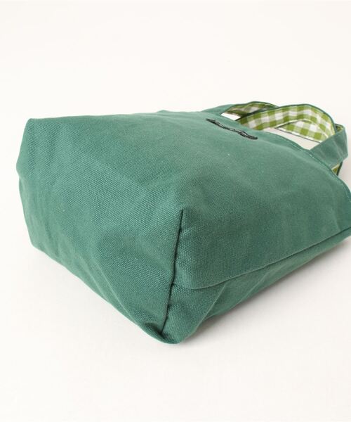 TONE SELECT GOODS（トーンセレクトグッズ）の「Liaa/ギンガムチェックミニトート A18207（トートバッグ・レディース・ベージュ/ブラック/グリーン/ピンク/イエロー/ブルー・FREE）」の12枚目の写真