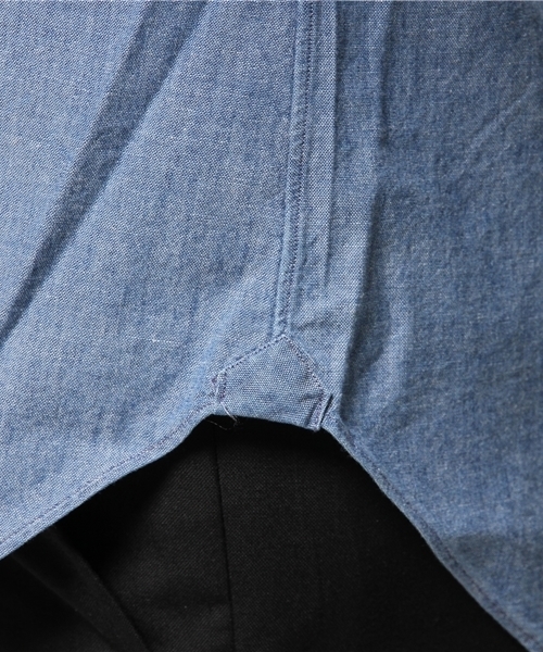 BEAMS F(ビームスエフ)の「◎BEAMS F / ITALY製シャンブレー(シャツ/ブラウス・メンズ・ライトブルー/インディゴブルー・X-SMALL/LARGE/SMALL/MEDIUM)」の12枚目の写真