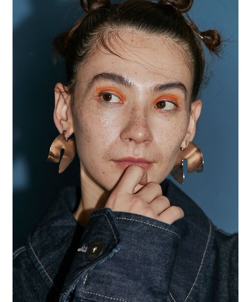 UN3D.（アンスリード）の「IRREGULAR CIRCLE EARRING M / イレギュラーサークルイヤリングM（イヤリング・レディース・ゴールド/シルバー・FREE）」の3枚目の写真