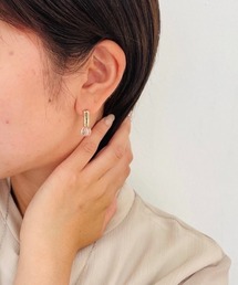 mille blanc（ミルブラン）の「ワンタッチピアス（ピアス（両耳用））」