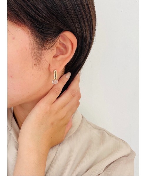mille blanc(ミルブラン)の「ワンタッチピアス(ピアス(両耳用)・レディース・シルバー/シルバー系その他3/シルバー系その他4/シルバー系その他2/ゴールド系その他3/ゴールド・FREE)」の13枚目の写真