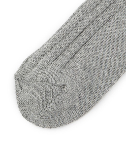 ADAM ET ROPE'（アダムエロペ）の「ＡＲロゴリブソックス（ソックス/靴下・レディース・ホワイト/グレー/サックスブルー・FREE）」の13枚目の写真